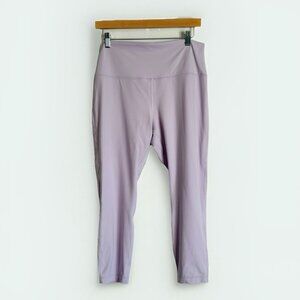 Lululemon Womens Align High-Rise Crop 23" Lilac Ether Sz 14 Buttery Soft Legging